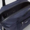 Bolso de viaje de Re-Nylon y piel Saffiano Bolso de viaje de Re-Nylon y piel Saffiano
