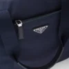 Bolso de viaje de Re-Nylon y piel Saffiano Bolso de viaje de Re-Nylon y piel Saffiano