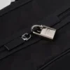 Bolso de viaje de Re-Nylon y piel Saffiano Bolso de viaje de Re-Nylon y piel Saffiano