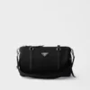Bolso de viaje grande de Re-Nylon y piel Saffiano Bolso de viaje grande de Re-Nylon y piel Saffiano