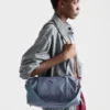 Bolso de viaje grande de Re-Nylon y piel Saffiano Bolso de viaje grande de Re-Nylon y piel Saffiano