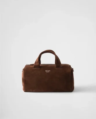 Bolso de viaje pequeño de gamuza