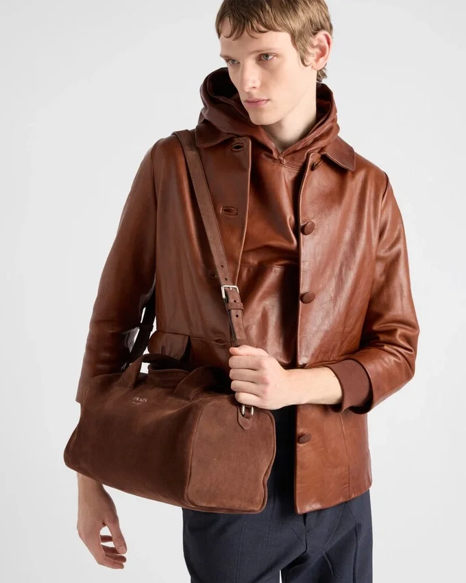 Bolso de viaje pequeño de gamuza Bolso de viaje pequeño de gamuza