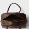 Bolso grande con asa superior de cuero envejecido de Prada Bolso grande con asa superior de cuero envejecido de Prada