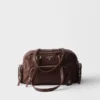 Bolso grande de asas con piel lavada Bolso grande de asas con piel lavada