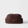 Bolso grande de asas con piel lavada Bolso grande de asas con piel lavada