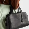 Bolso grande de cuero con asa superior Bolso grande de cuero con asa superior