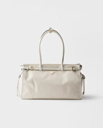 Bolso grande de cuero Prada Bonnie
