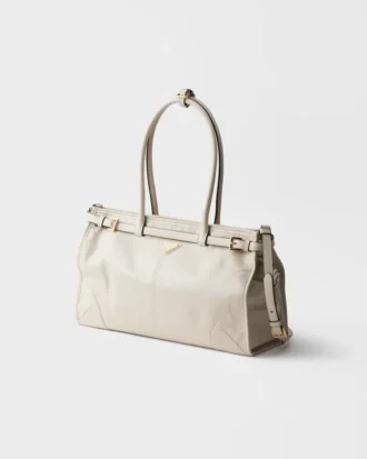 Bolso grande de cuero Prada Bonnie