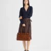 Bolso grande de cuero Prada Bonnie Bolso grande de cuero Prada Bonnie