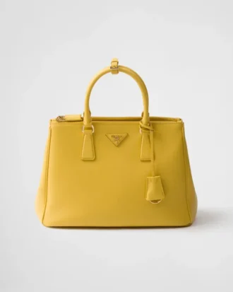 Bolso grande de cuero Prada Galleria