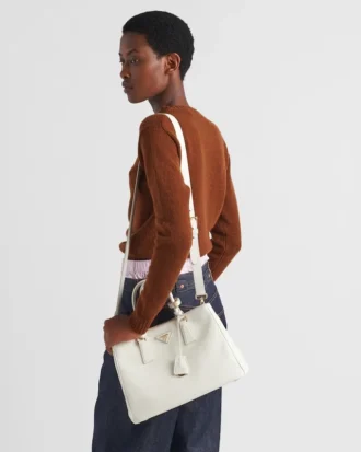 Bolso grande de cuero Prada Galleria