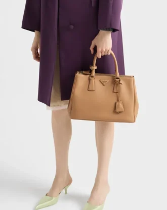 Bolso grande de cuero Prada Galleria
