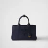 Bolso grande de lona de algodón Prada Jardiniare Bolso grande de lona de algodón Prada Jardiniare