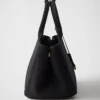 Bolso grande de lona de algodón Prada Jardiniare Bolso grande de lona de algodón Prada Jardiniare