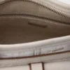 Bolso mediano de lino estampado y cuero Bonnie de Prada Bolso mediano de lino estampado y cuero Bonnie de Prada