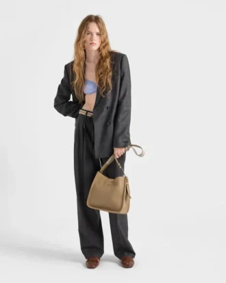 Bolso mediano de piel