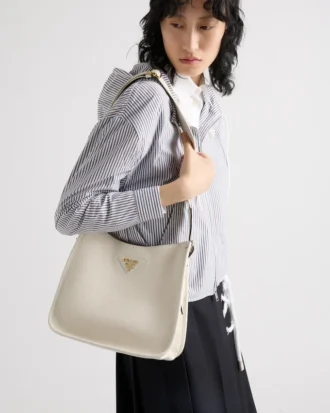 Bolso mediano de piel
