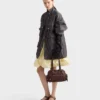 Bolso mediano de piel con asa superior Bolso mediano de piel con asa superior