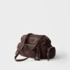 Bolso mediano de piel con asa superior Bolso mediano de piel con asa superior