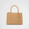 Bolso mediano de piel de avestruz Prada Galleria Bolso mediano de piel de avestruz Prada Galleria