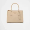 Bolso mediano de piel de avestruz Prada Galleria Bolso mediano de piel de avestruz Prada Galleria