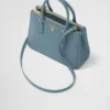 Bolso mediano de piel de avestruz Prada Galleria Bolso mediano de piel de avestruz Prada Galleria