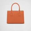 Bolso mediano de piel de avestruz Prada Galleria Bolso mediano de piel de avestruz Prada Galleria