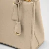 Bolso mediano de piel de avestruz Prada Galleria Bolso mediano de piel de avestruz Prada Galleria