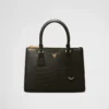 Bolso mediano de piel de cocodrilo Prada Galleria Bolso mediano de piel de cocodrilo Prada Galleria