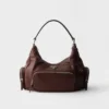 Bolso mediano de piel lavada Bolso mediano de piel lavada