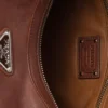 Bolso mediano de piel lavada Bolso mediano de piel lavada