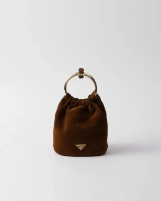 Bolso mini de gamuza
