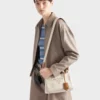 Bolso mini de mezcla de lino Prada Jardiniare Bolso mini de mezcla de lino Prada Jardiniare