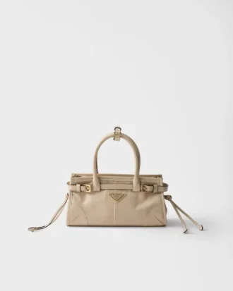 Bolso mini de piel Bonnie de Prada