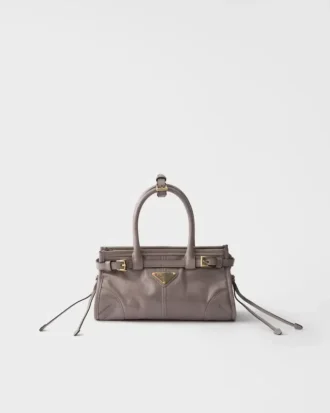 Bolso mini de piel Bonnie de Prada