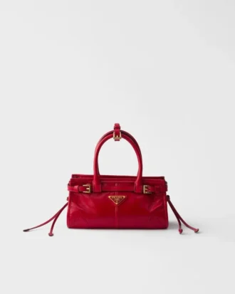 Bolso mini de piel Bonnie de Prada