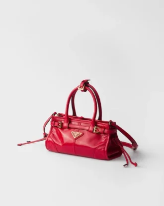 Bolso mini de piel Bonnie de Prada
