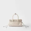 Bolso mini de piel Bonnie de Prada Bolso mini de piel Bonnie de Prada