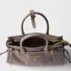 Bolso mini de piel Bonnie de Prada Bolso mini de piel Bonnie de Prada