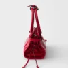 Bolso mini de piel Bonnie de Prada Bolso mini de piel Bonnie de Prada
