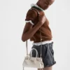 Bolso mini de piel Bonnie de Prada Bolso mini de piel Bonnie de Prada
