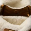 Bolso mini de piel de oveja Bolso mini de piel de oveja