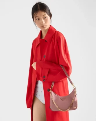 Bolso mini de piel Saffiano Prada Re-Edition