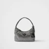 Bolso mini de satén con cristales de Prada, Re-Edition Bolso mini de satén con cristales de Prada, Re-Edition