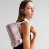 Bolso mini de satén con cristales de Prada, Re-Edition Bolso mini de satén con cristales de Prada, Re-Edition