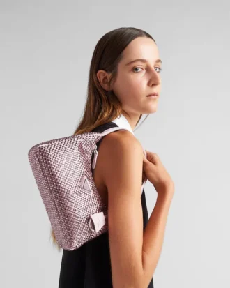 Bolso mini de satén con cristales de Prada, Re-Edition Bolso mini de satén con cristales de Prada, Re-Edition