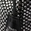 Bolso mini de satén con cristales de Prada, Re-Edition Bolso mini de satén con cristales de Prada, Re-Edition