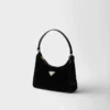 Bolso mini de terciopelo y Saffiano Prada Re-Edition 2005 Bolso mini de terciopelo y Saffiano Prada Re-Edition 2005