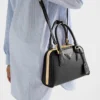 Bolso mini piramidal de piel Saffiano de Prada Bolso mini piramidal de piel Saffiano de Prada